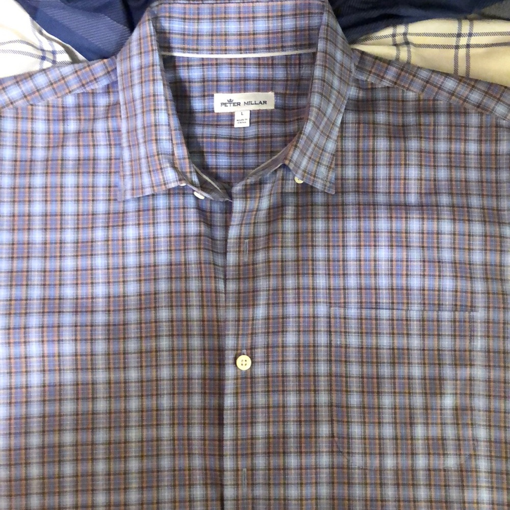 Peter Millar Large Button Up